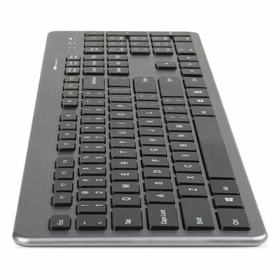 Keyboard and Wireless Mouse NGS MATRIXKIT Black Spanish Qwerty Grey