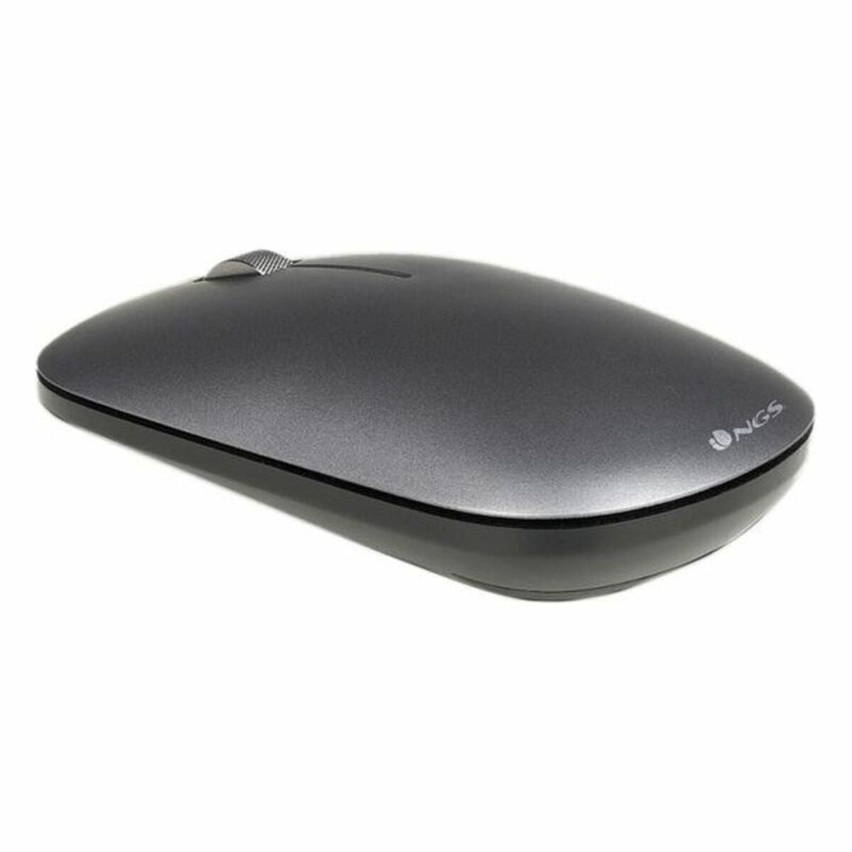 Keyboard and Wireless Mouse NGS MATRIXKIT Black Spanish Qwerty Grey