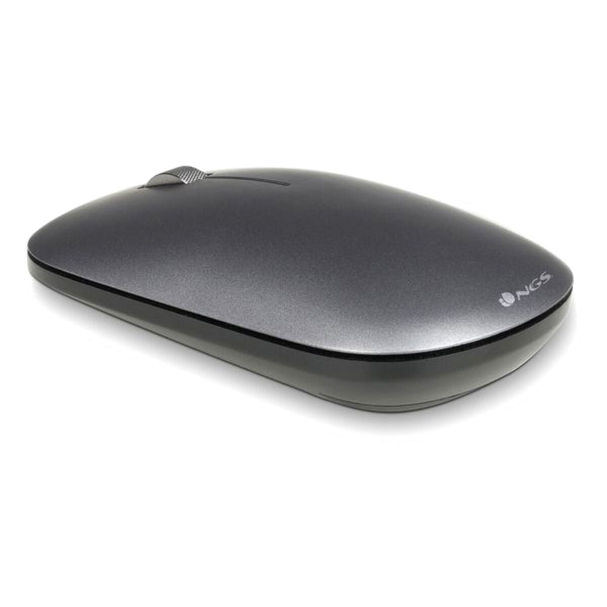Keyboard and Wireless Mouse NGS MATRIXKIT Black Spanish Qwerty Grey
