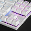 Keyboard Mars Gaming MK80  White Spanish Qwerty QWERTY