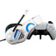 Gaming Headset with Microphone FR-TEC Kratos White Blue/White