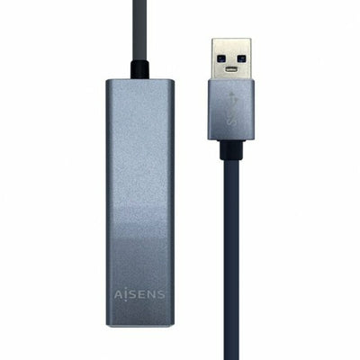 USB Hub Aisens A106-0401 Grey