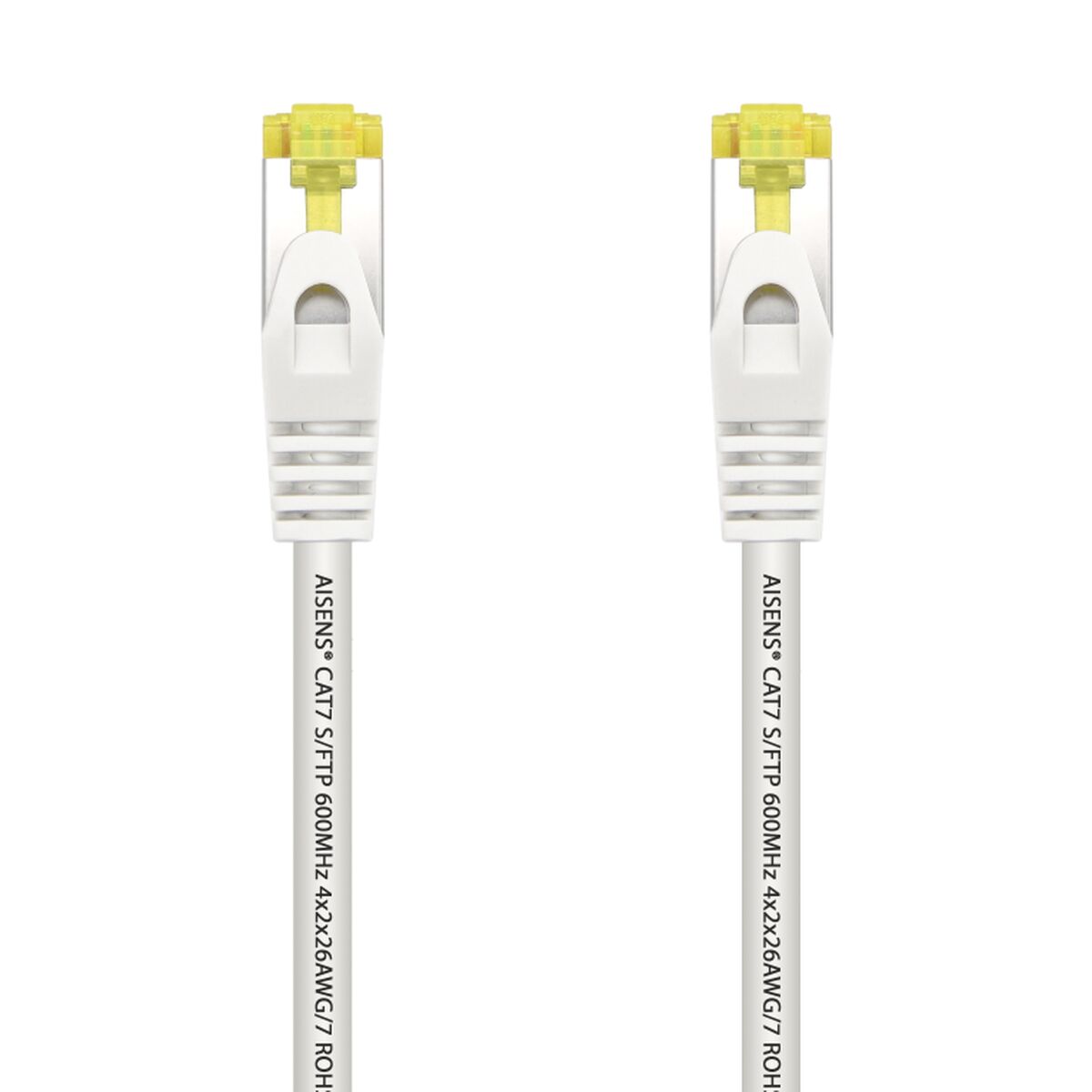 FTP Category 7 Rigid Network Cable Aisens AWG26 White 2 m