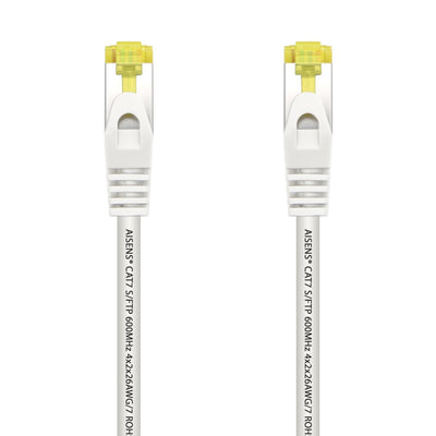 FTP Category 7 Rigid Network Cable Aisens AWG26 White 2 m