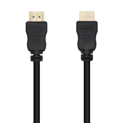 HDMI Cable Aisens Cable HDMI V1.4 Alta Velocidad 14+1 CCS, A/M-A/M, Negro, 2.0m 2 m Black