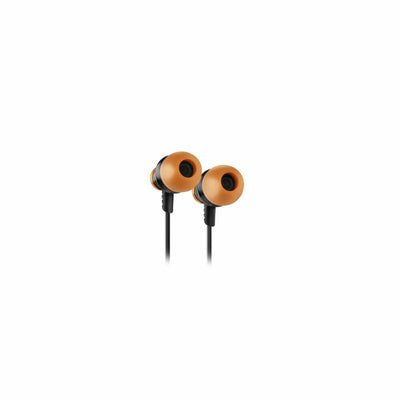 Headphones with Microphone Krom NXKROMKINEAR Black Orange Black/Orange