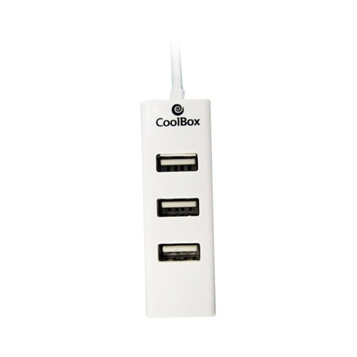 3-Port USB Hub CoolBox HUBCOO190 White