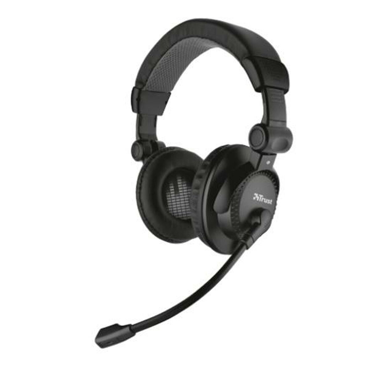 Headphones with Microphone Trust Como Black