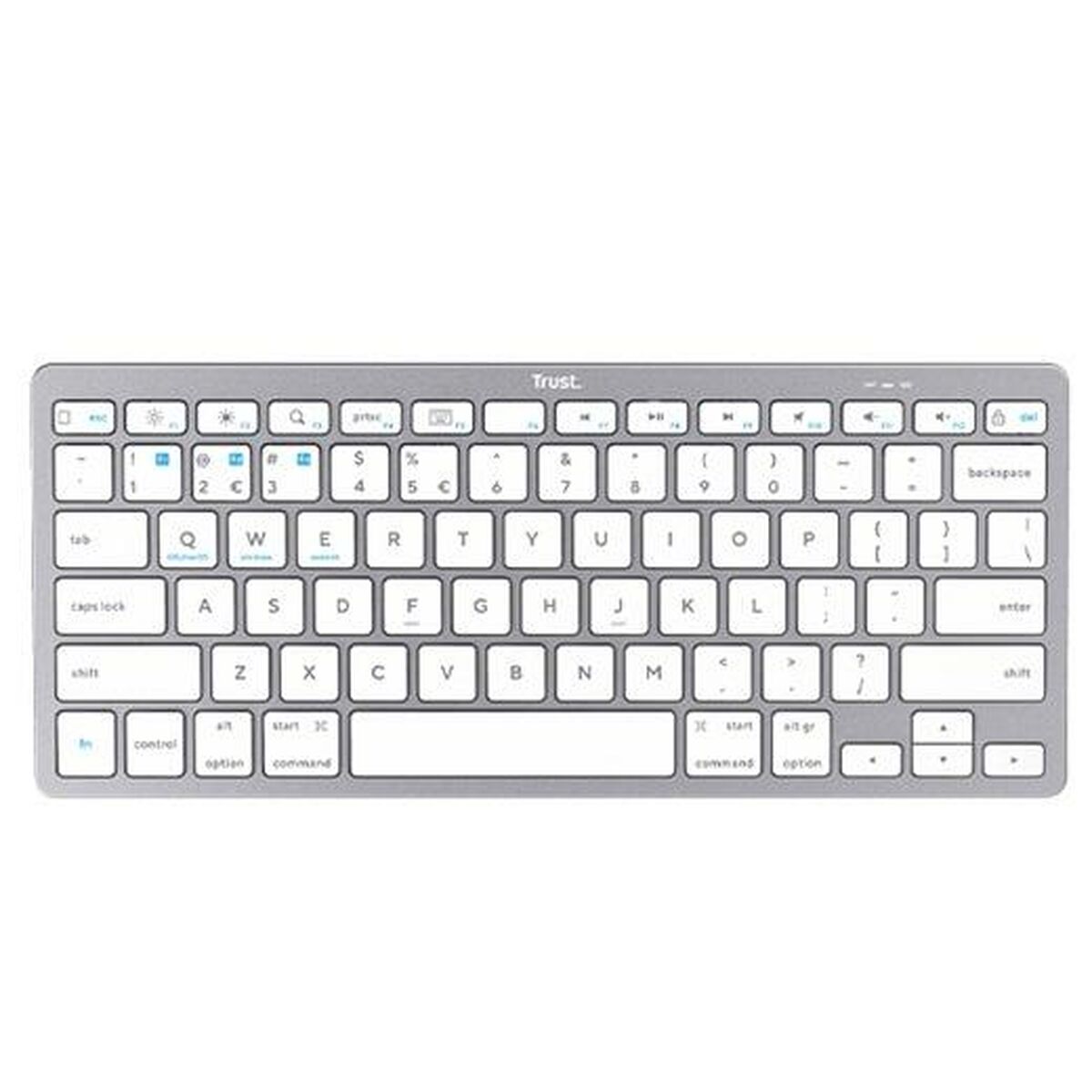 Keyboard Trust Silver