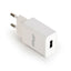 Wall Charger GEMBIRD EG-UC2A-03-W White Black