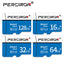 Perciron 16GB 32FB 64GB 128GB 256GB Class 10 High Speed TF Micro SD Memory Card With SD Card Adapter for Smartphone Tablet Camera