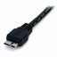 USB Cable to Micro USB Startech USB3AUB50CMB         Black