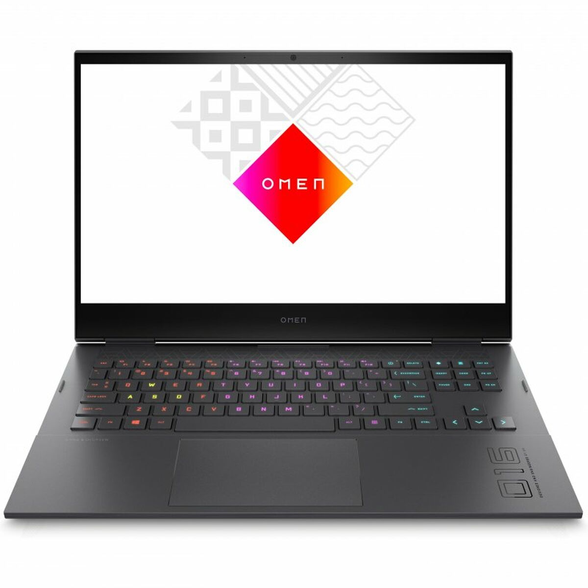 Laptop HP 16-c0042ns 16,1" 16 GB RAM 512 GB SSD NVIDIA GeForce RTX 3050 Spanish Qwerty AMD Ryzen 7 5800H