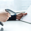 Deli 14881 Wireless BarCode Scanner USB 32 Bits One Dimensional ABS Code Scanner