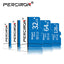 Perciron 16GB 32FB 64GB 128GB 256GB Class 10 High Speed TF Micro SD Memory Card With SD Card Adapter for Smartphone Tablet Camera