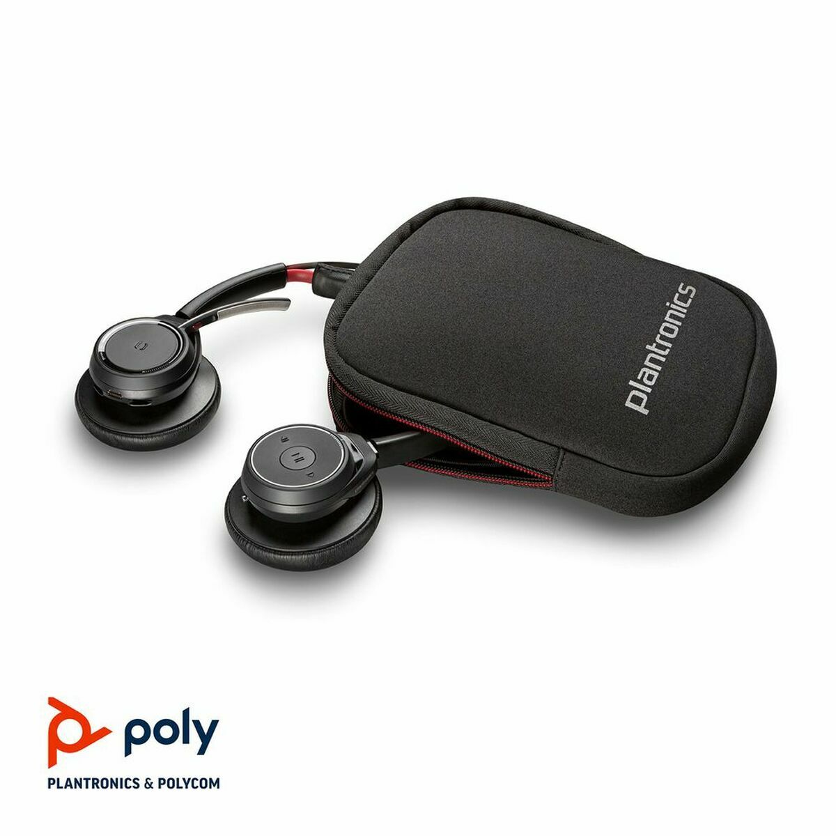 Headphones with Microphone Plantronics Black