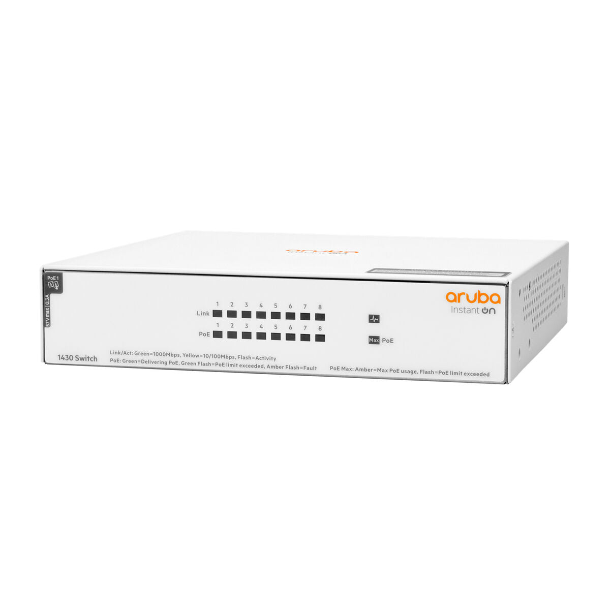 Switch HPE Aruba Instant On 1430 8G Class4 PoE 64W