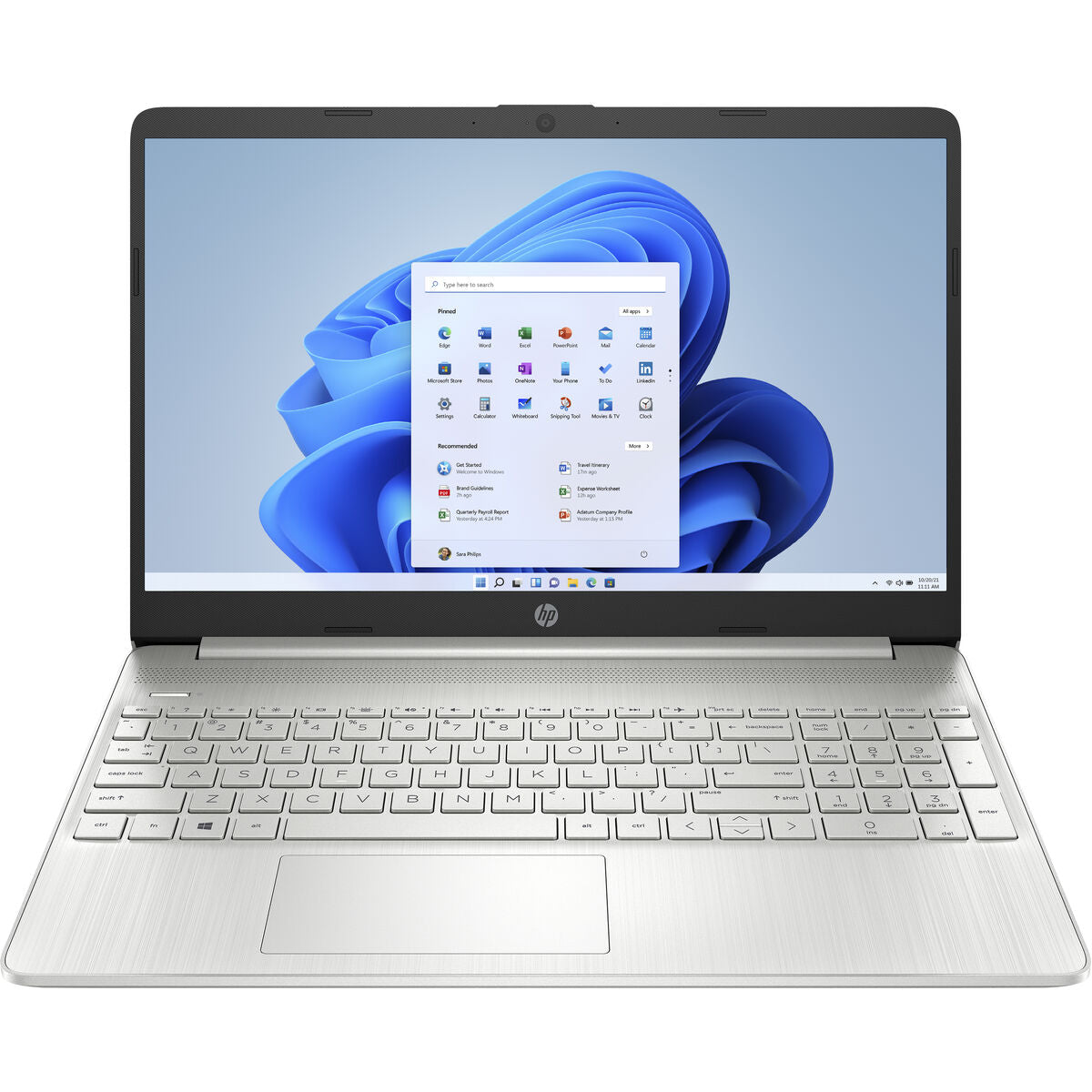 Laptop HP 15s-fq2159ns 15,6" Intel Core i3-1115G4 8 GB RAM 256 GB SSD Spanish Qwerty Intel© Core™ i3-1115G4