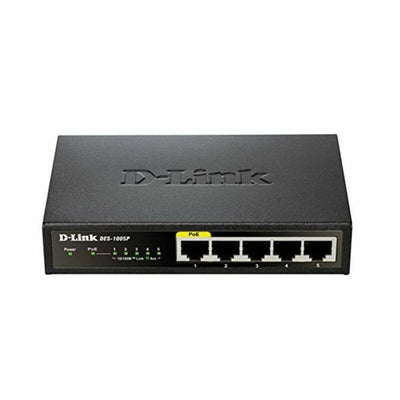 Desktop Switch D-Link DES-1005P 1 Gbps