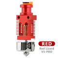 Red Lizard V5 Pro V6 Hot End Assembly Bimetal Thermal Insulation Copper Plating Hot End for CR-10 CR10S Ender-3 V2 Ender-3 3D Printer Parts