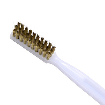 CREATIVITY® 2PCS Copper Wire Brush for 3D Printer Heater Block V6 MK8 Nozzle Cleaning 3D Printer Cleaning Tool