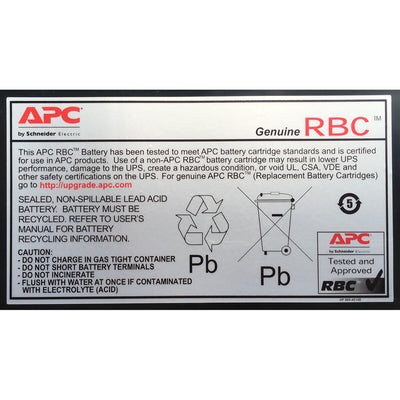 Battery for Uninterruptible Power Supply System UPS APC RBC4