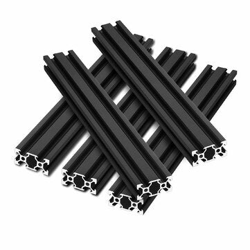 SIMAX3D® 5Pcs 2040 Linear Rail Black Aluminum Profile 1m Extrusion Linear Motion Guides for 3D Printer CNC Parts