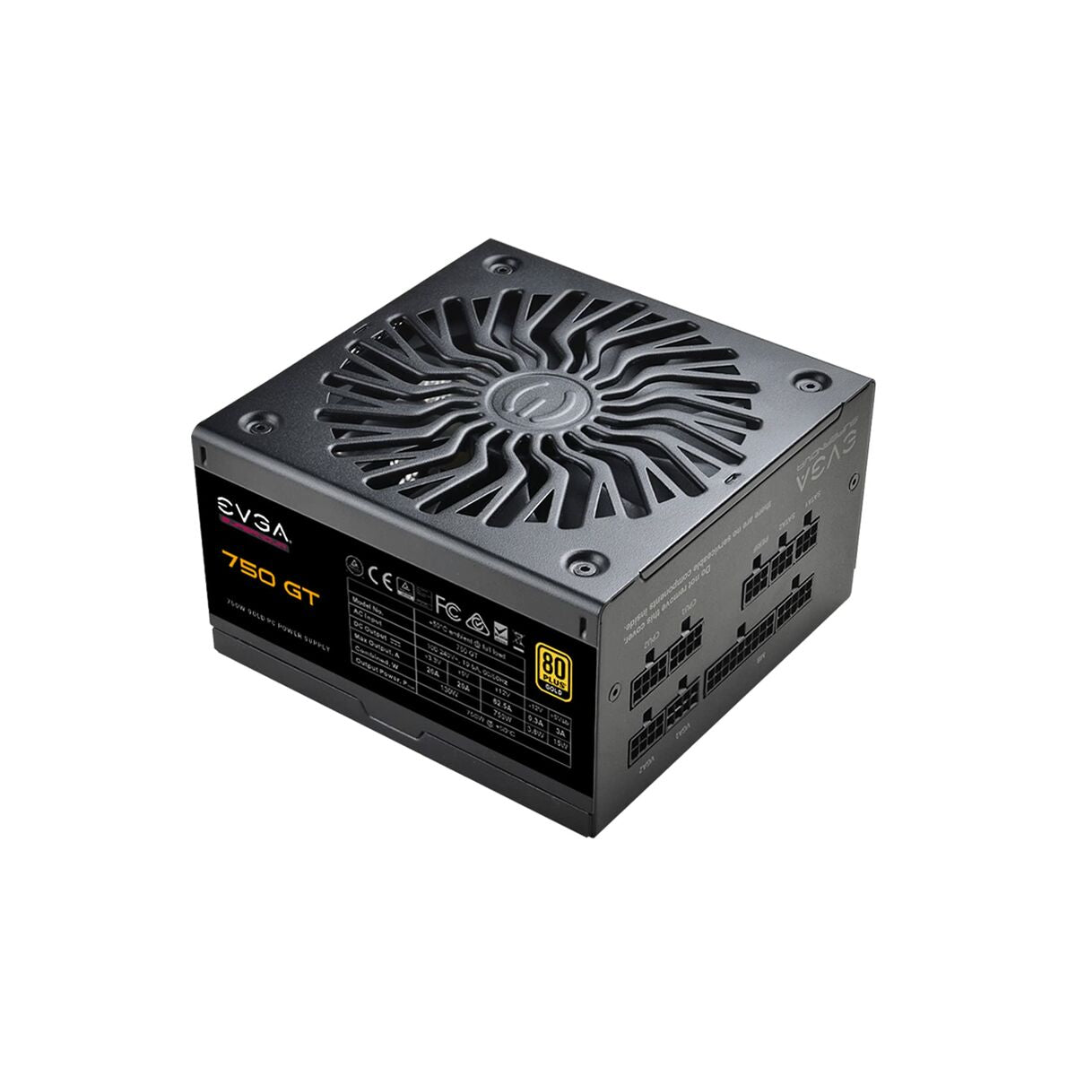 Power supply Evga SuperNOVA 750 GT 750 W 130 W 80 Plus Gold CE - RoHS Modular ATX