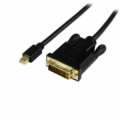 Mini DisplayPort to DVI Adapter Startech MDP2DVIMM6BS Black 1,9 m