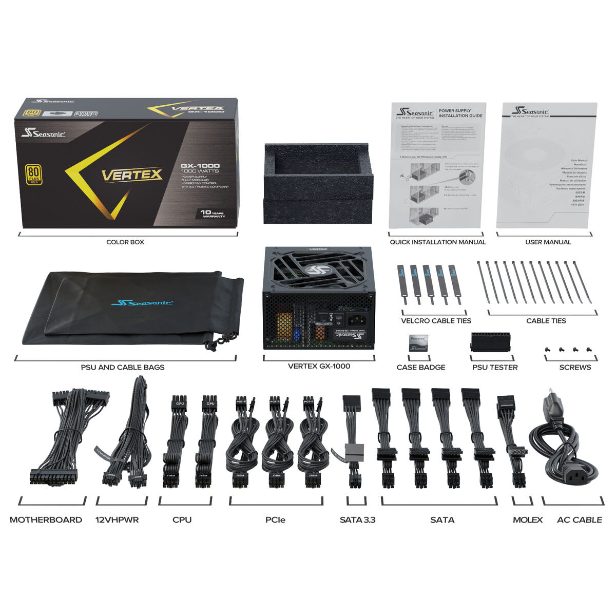 Power supply SeaSonic VERTEX GX-1000