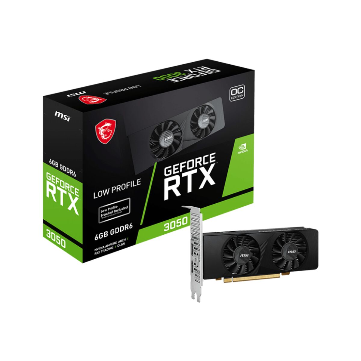 Graphics card MSI  GeForce RTX 3050 6 GB GDDR6