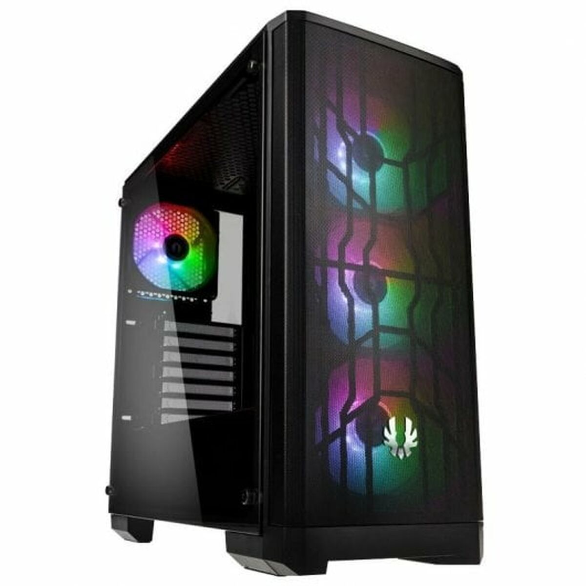 ATX Semi-tower Box BitFenix Nova Mesh TG 4ARGB Black