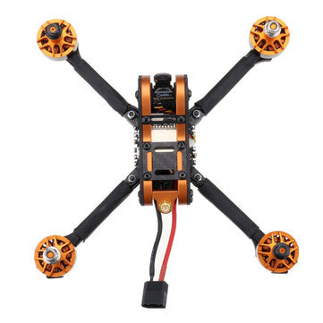 Eachine Tyro109 210mm DIY 5 Inch FPV Racing Drone PNP w/ F4 30A 600mW VTX Caddx Turbo Eos2 1200TVL Camera