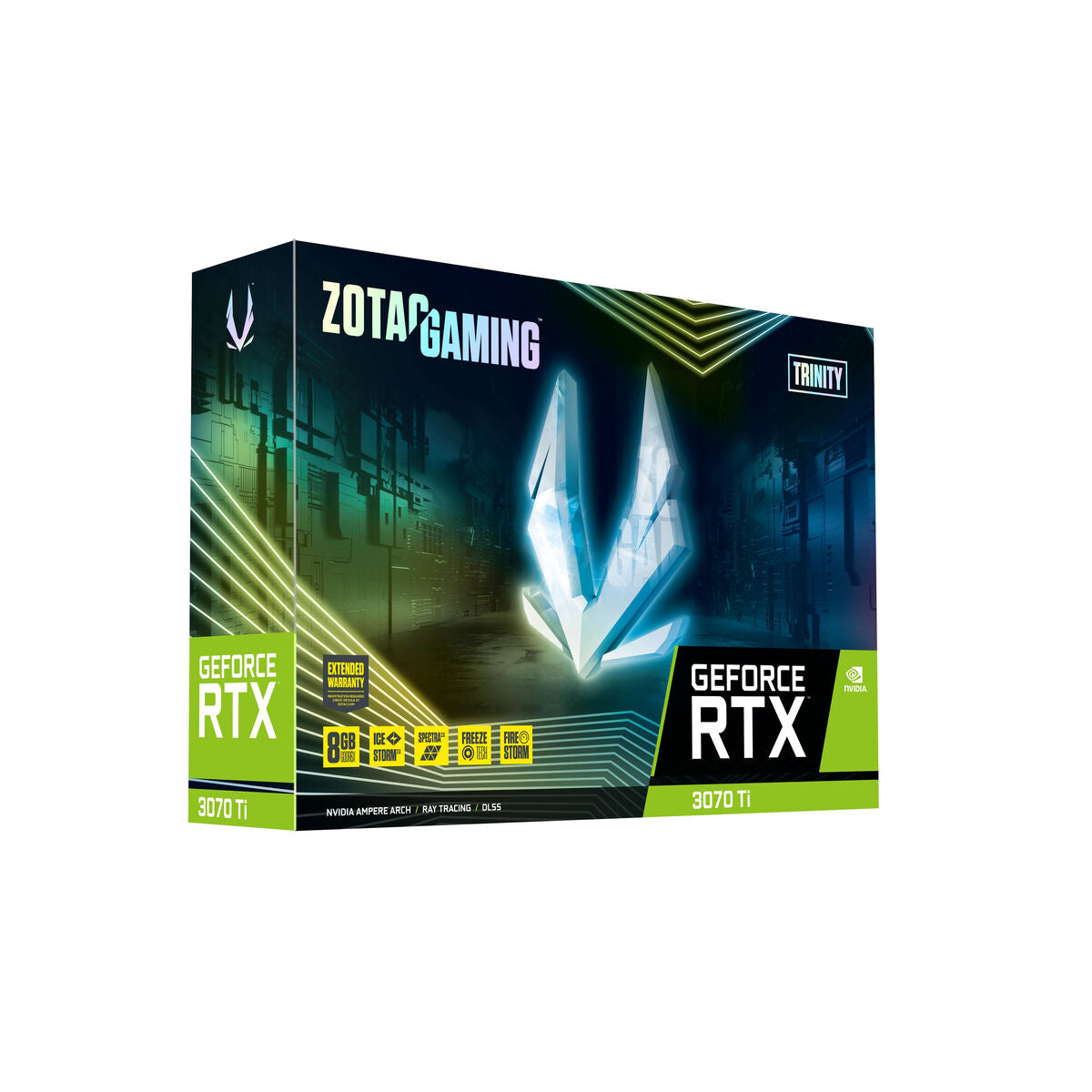 Graphics card Zotac GAMING GeForce RTX 3070 Ti Trinity 8 GB GDDR6X 8 GB RAM GDDR6X