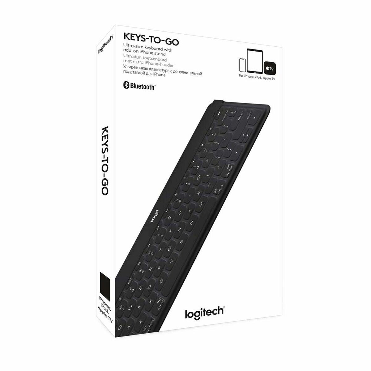 Keyboard Logitech 920-006708 Black Spanish Spanish Qwerty QWERTY