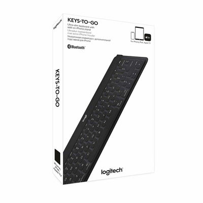 Keyboard Logitech 920-006708 Black Spanish Spanish Qwerty QWERTY