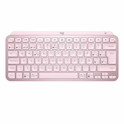 Keyboard Logitech 920-010813 Pink Spanish Spanish Qwerty QWERTY