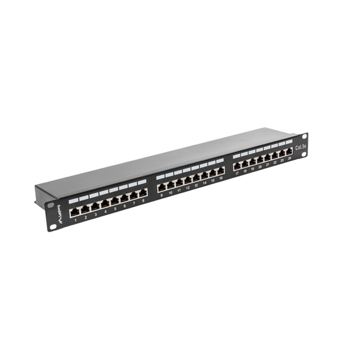 24-port UTP Category 5e Patch Panel Lanberg PPS5-1024-B