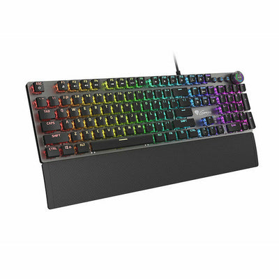 Gaming Keyboard Genesis NKG-1821 RGB Black Multicolour Spanish Qwerty