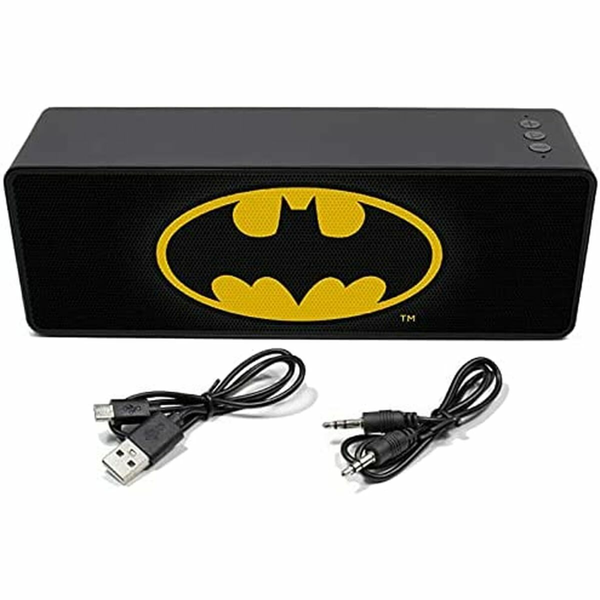 Portable Bluetooth Speakers DC Comics Altavoz Bt stereo 2.1 portátil inalambrico 10W Batman 001 DC negro Multicolour