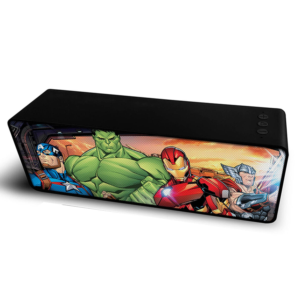 Portable Bluetooth Speakers ERT Group Marvel Avengers Multicolour