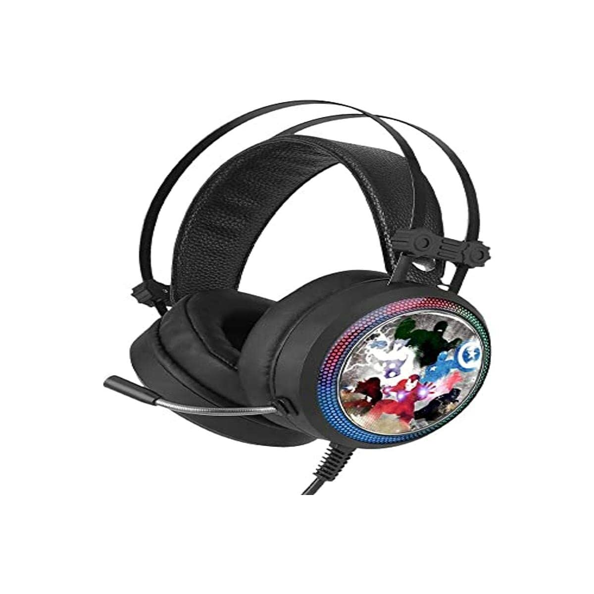 Headphones with Microphone ERT Group Gaming Avengers Multicolour