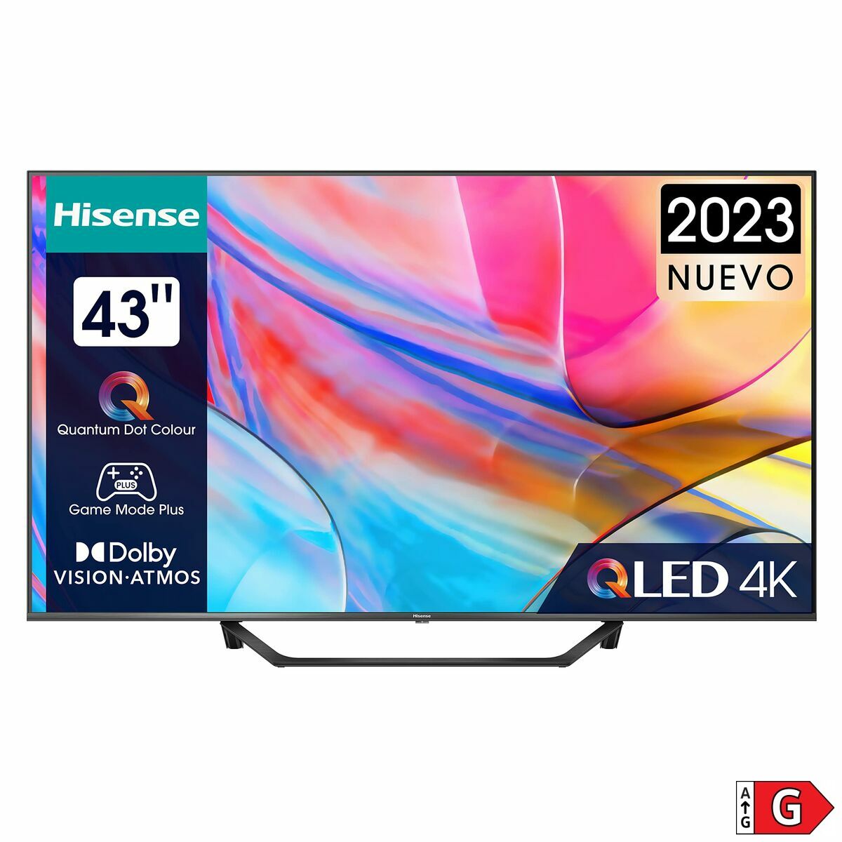 Smart TV Hisense 43A7KQ 43" 4K Ultra HD HDR QLED