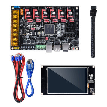 BIGTREETECH® SKR Pro V1.1 Control Board 32 Bit ARM CPU + TFT35 V2.0 Touch Screen Smart Wifi Display Set for 3D Printer Part