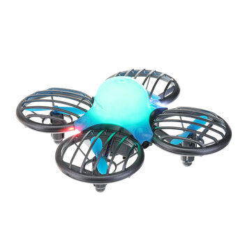 FLYHAL F111 Mini Drone for Kids Gesture Sensing Control 360° Flip LED Light Altitude Hold RC Quadcopter