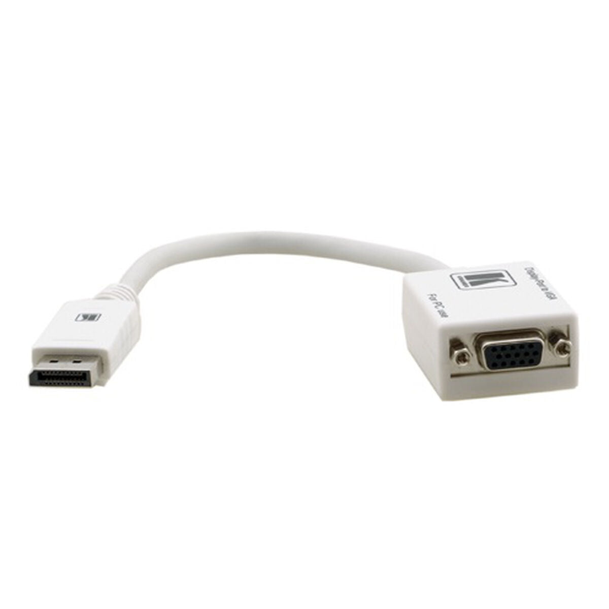 DisplayPort to VGA adapter Kramer Electronics 99-9692030 White 30 cm