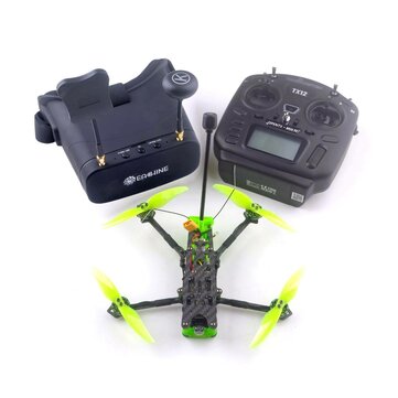 Eachine Novice-IV 4 Inch 3-4S Sub 250g LR Micro Long Range FPV Racing Drone RTF & Fly more w/ EV800DM Goggles Radiomaster TX12 Transmitter