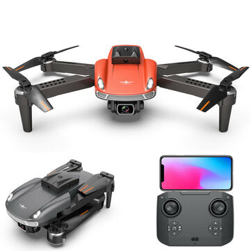 KFPLAN KF616 Mini WiFi FPV with 6K HD Dual Camera Infrared Obstacle Avoidance Foldable RC Drone Quadcopter RTF