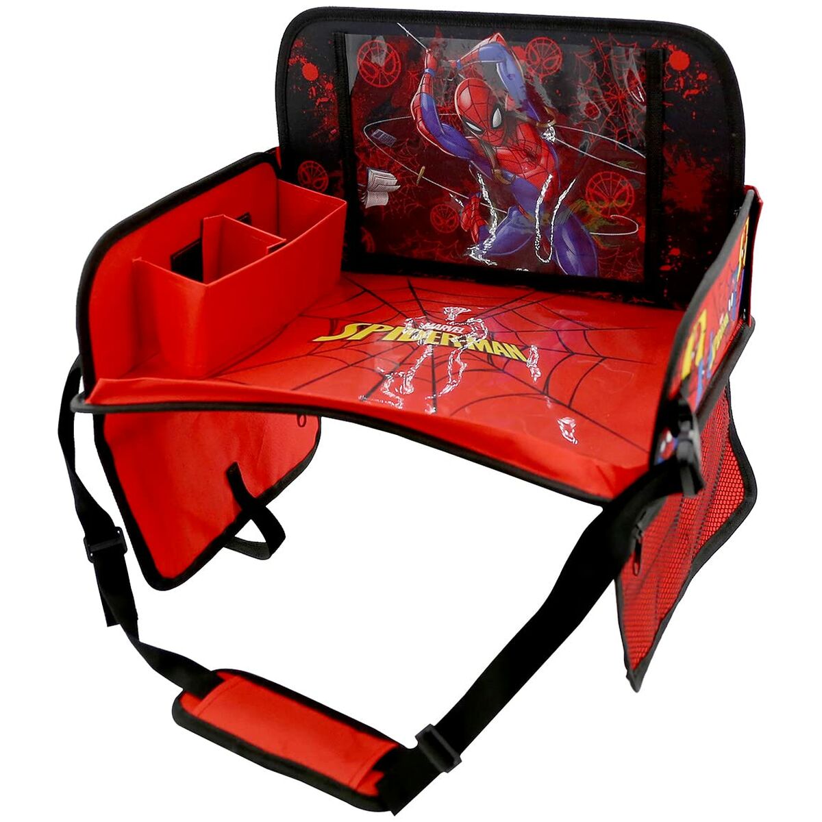 Car Seat Organiser Spider-Man CZ10642 Red