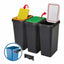 Recycling Waste Bin Tontarelli 45 L Plastic (29,2 x 39,2 x 59,6 cm)